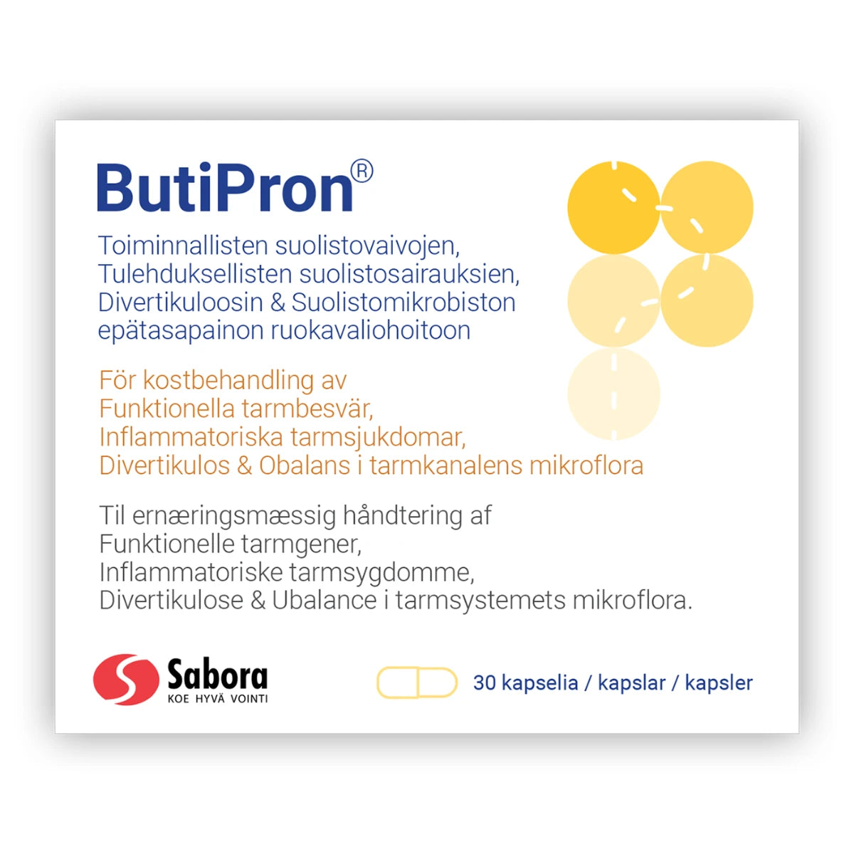 Butaproxyvon ButiPron 30 kaps – Nettiapteekki.fi
