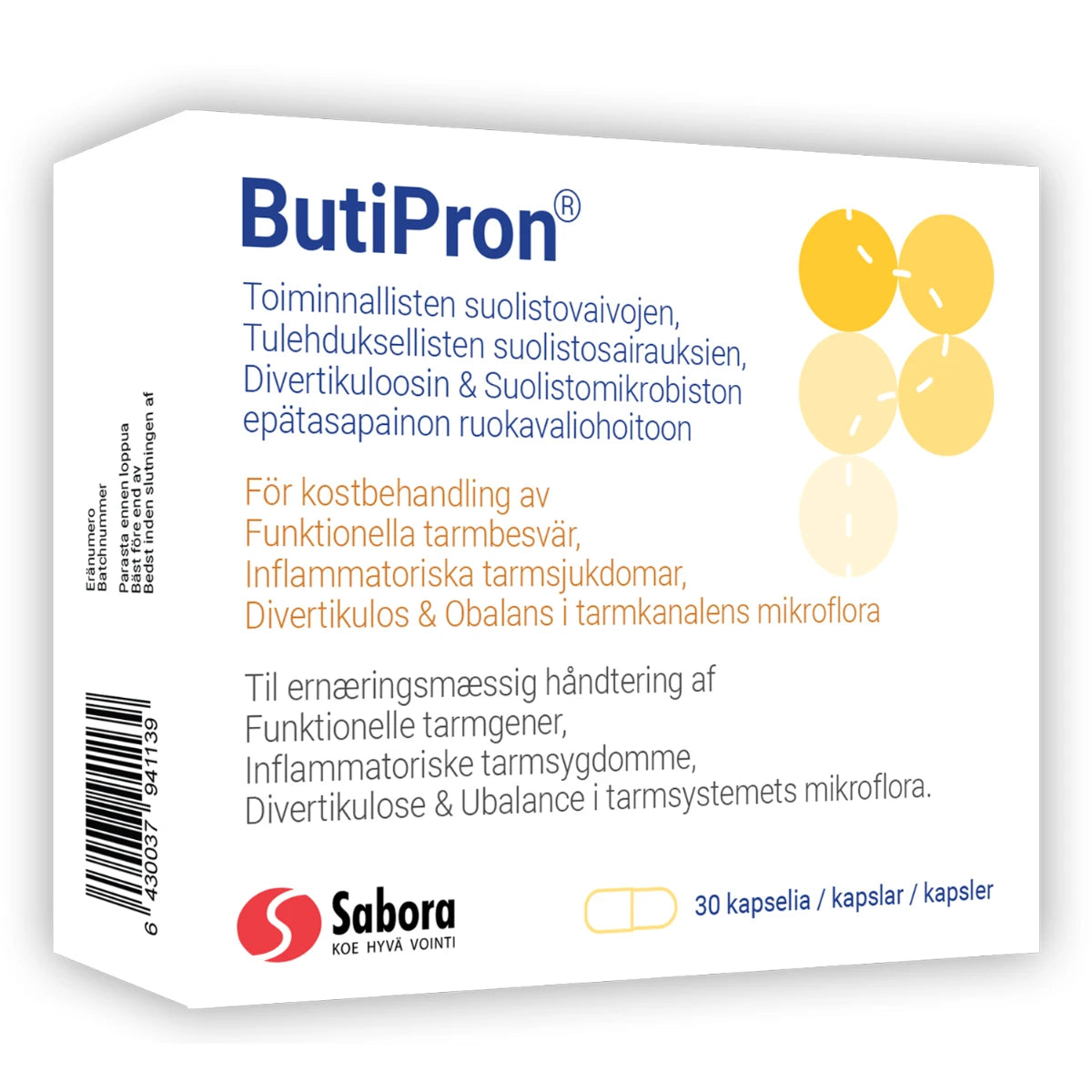 Butaproxyvon ButiPron 30 kaps – Nettiapteekki.fi