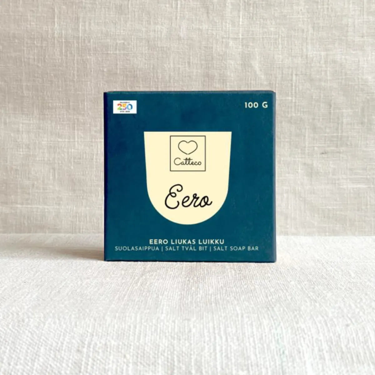 CATTECO Eero Liukas Luikku Suolasaippua 100 g – Raikas ja hoitava suolasaippua