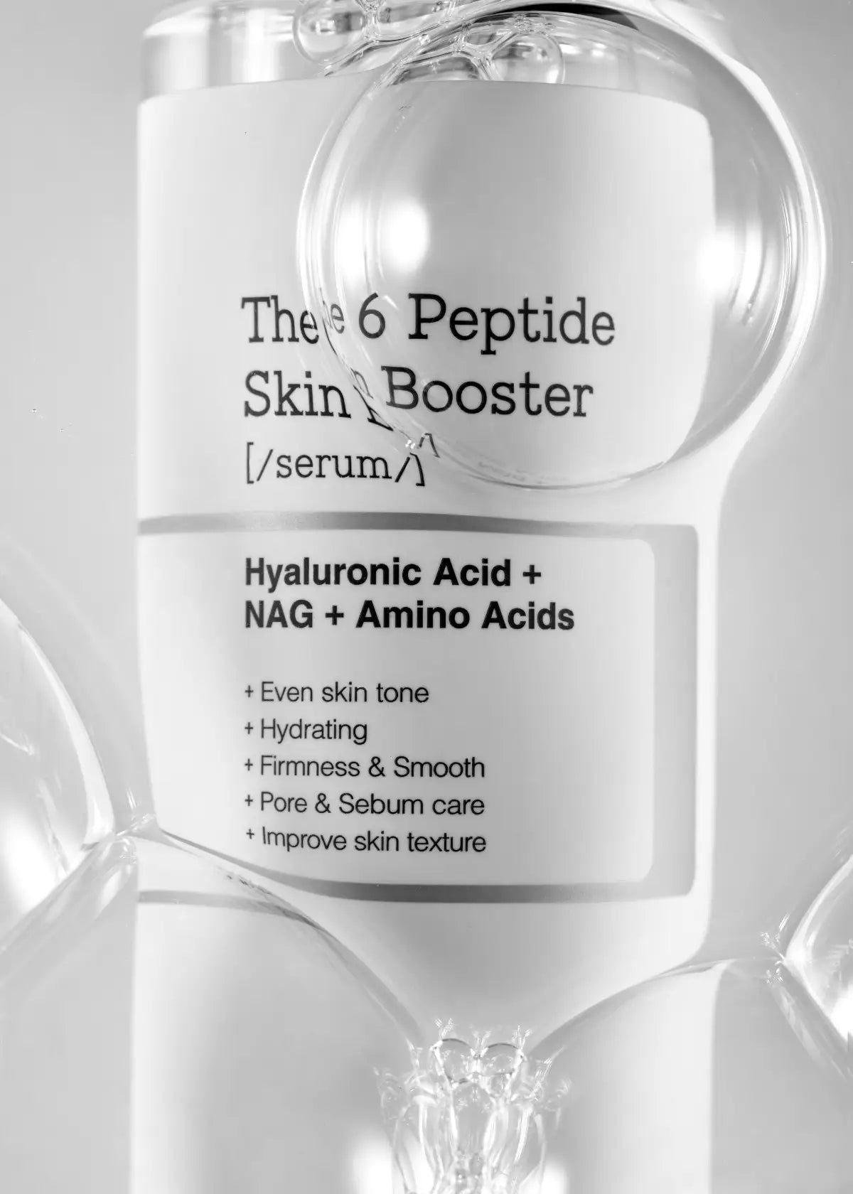 COSRX The 6 Peptide Skin Booster Serum sisältää kuuden eri peptidin voiman