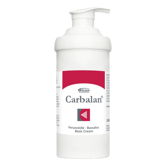 CARBALAN perusvoide 500 g sisältää 5 % karbamidia ja runsaasti glyserolia