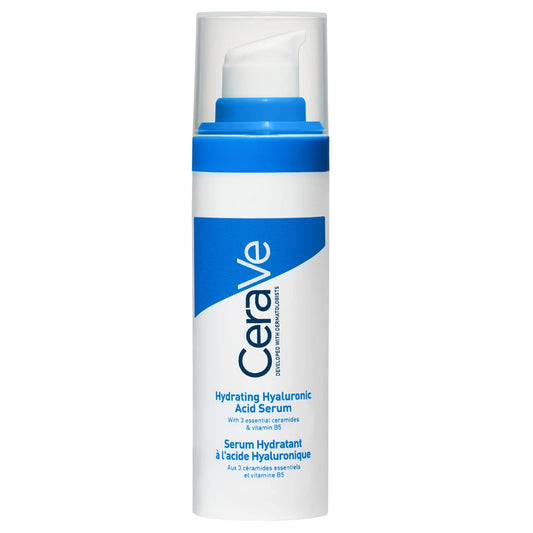 CeraVe Hydrating Hyaluronic Acid Seerumi 30 ml kosteuttaa ihoa jopa 24 tunnin ajan