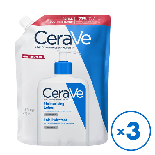 CeraVe Moisturising Lotion täyttöpakkaus 3x473 ml