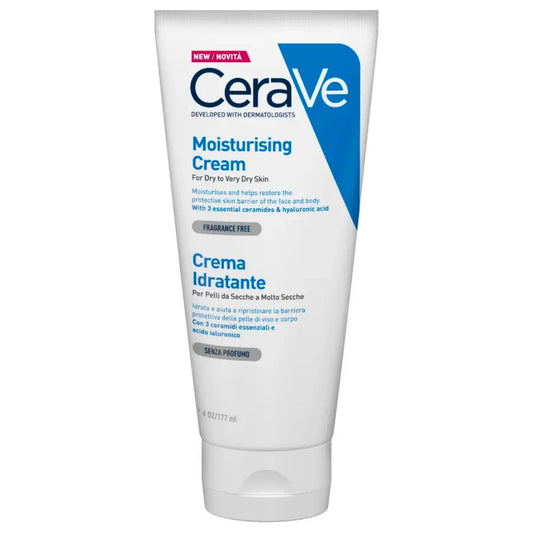 CERAVE Moisturising Cream kosteuttava voide kuivalle ja erittäin kuivalle iholle 177 ml