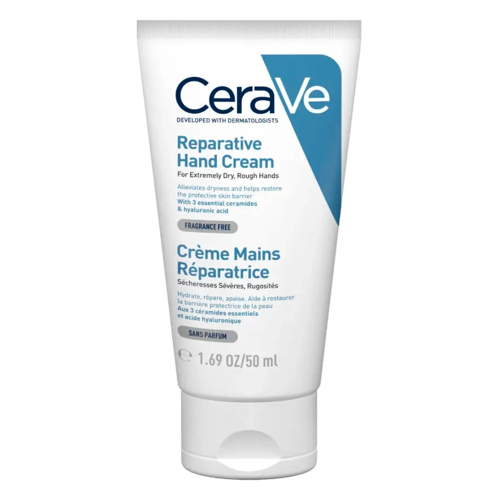 CERAVE Reparative Hand Cream kuiville ja karheille käsille 50 ml