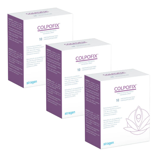 Colpofix sumutettava emätingeeli 3x10 kpl triplapakkaus