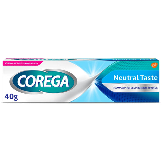 COREGA Neutral taste hammasproteesin kiinnitevoide 40 g