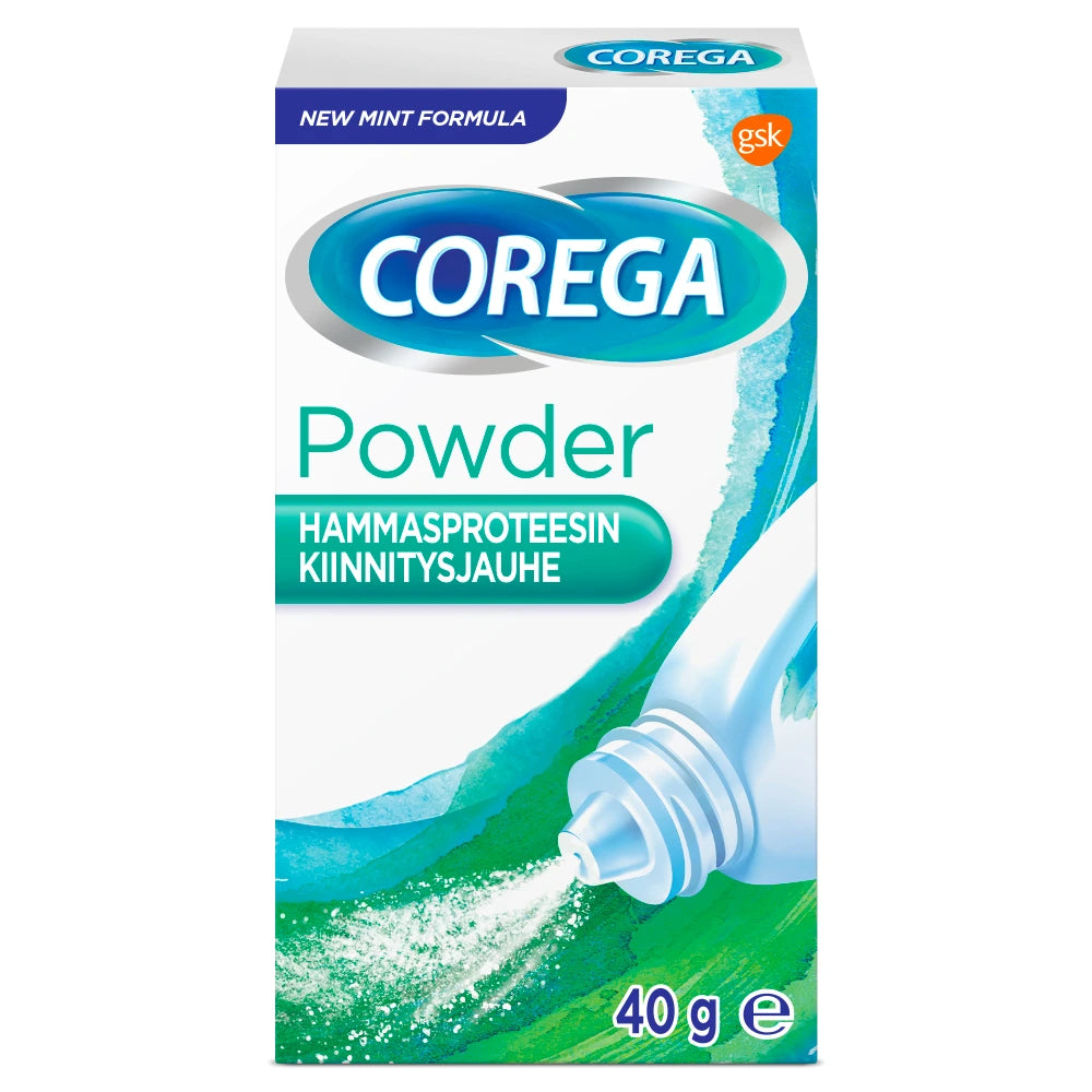 COREGA Powder hammasproteesin kiinnitysjauhe 40 g