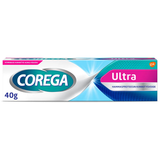 COREGA Ultra Cream hammasproteesin kiinnitysvoide 40 g