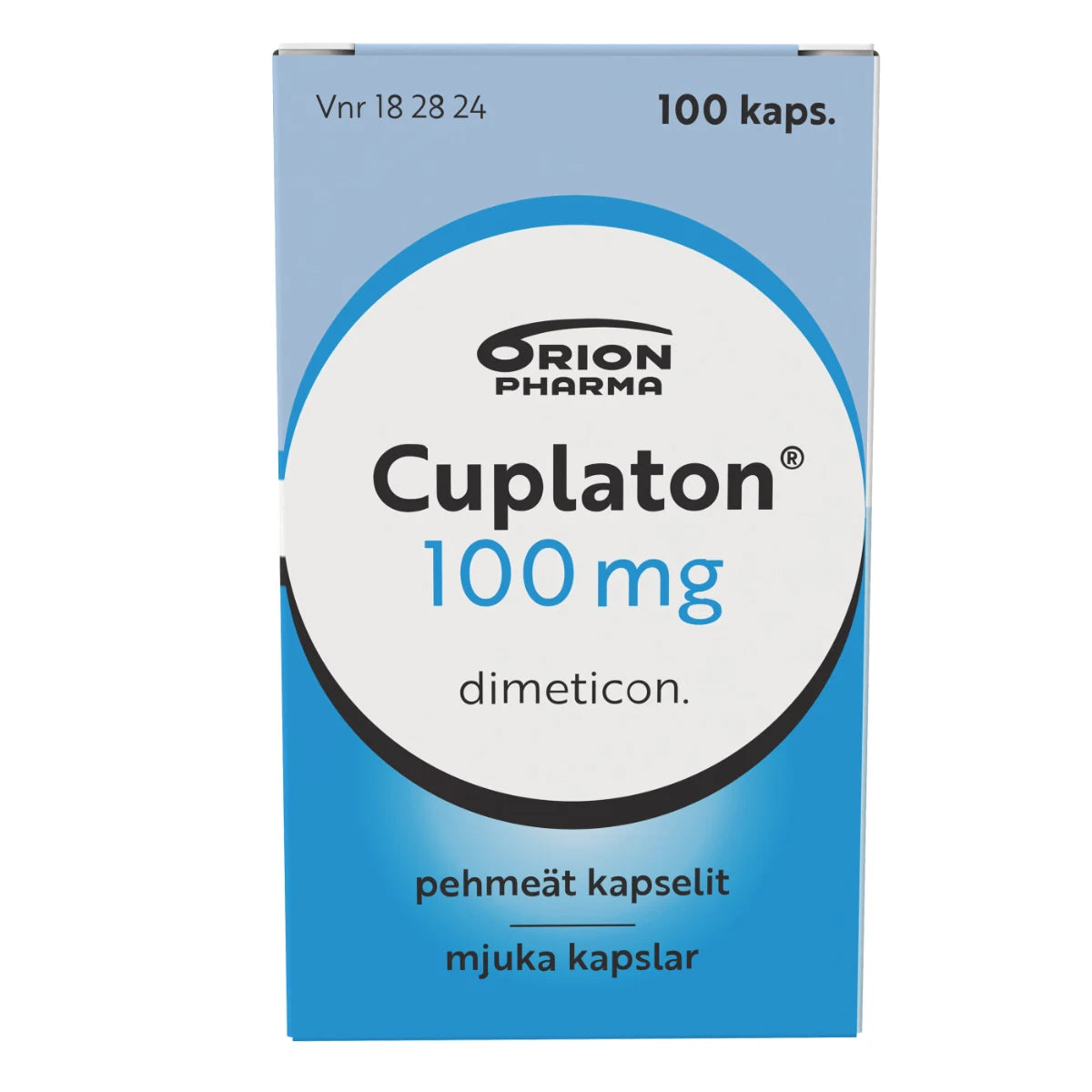 CUPLATON 100 mg kapseli, pehmeä 100 kpl