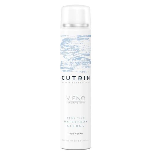 CUTRIN Vieno Sensitive Hairspray Strong matkakoko 100 ml voimakas hiuskiinne antaa pitkäkestoista ja erittäin voimakasta pitoa