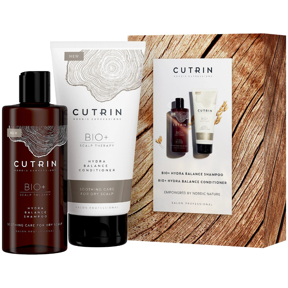 CUTRIN BIO+ Gift Box Hydra Balance shampoo ja hoitoaine 1 kpl