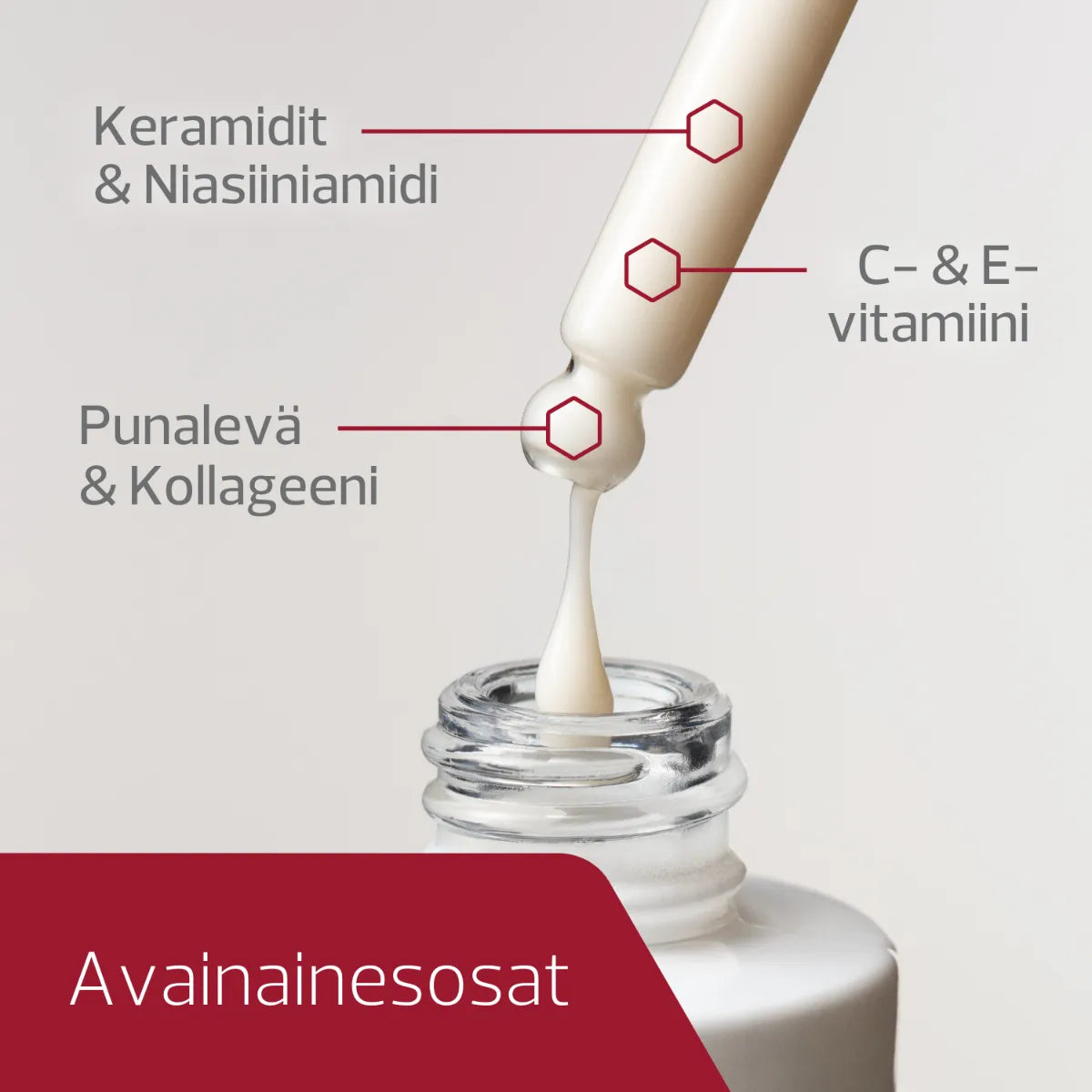 Decubal Enriching Face Serum sisältää keramideja