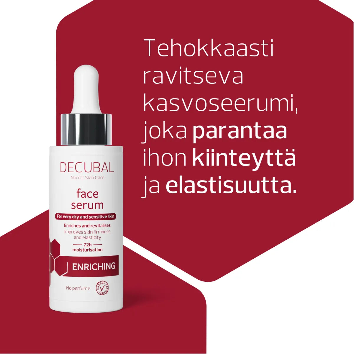 Decubal Enriching Face Serum 30 ml – ravitseva kasvoseerumi ikääntyvälle iholle