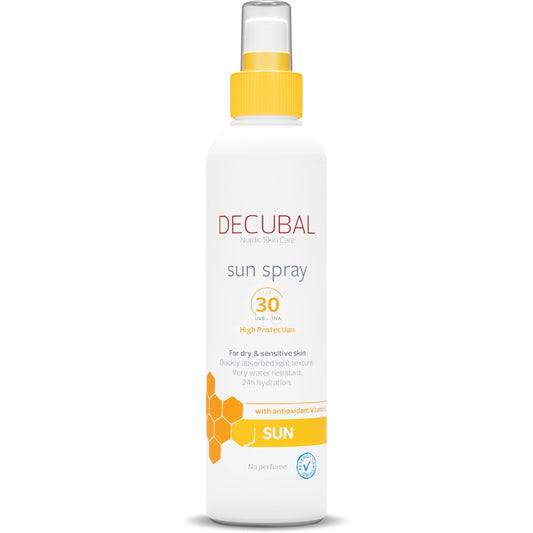 DECUBAL Body Sun Spray SPF30 aurinkosuojasuihke 180 ml