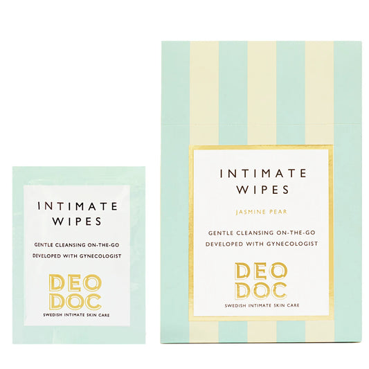 DeoDoc Intimate Wipes Jasmine Pear 10 kpl