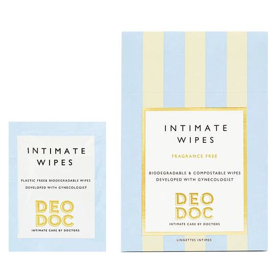 DeoDoc Intimate Wipes hajusteeton 10 kpl