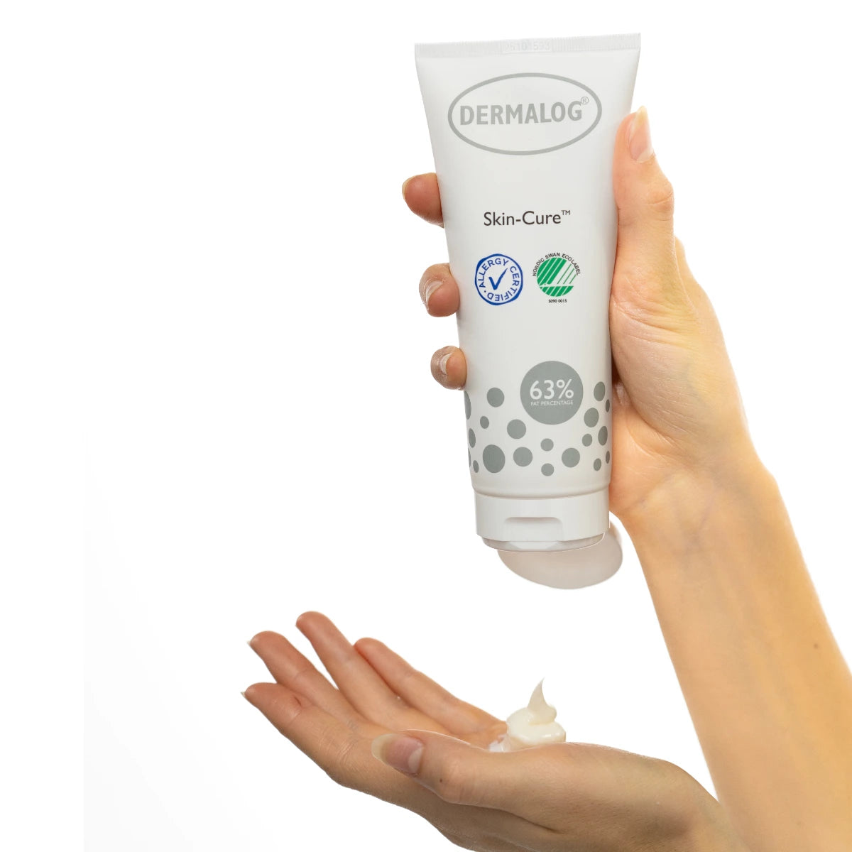 Dermalog Skin-cure hoitovoiteen rasvapitoisuus 63% 