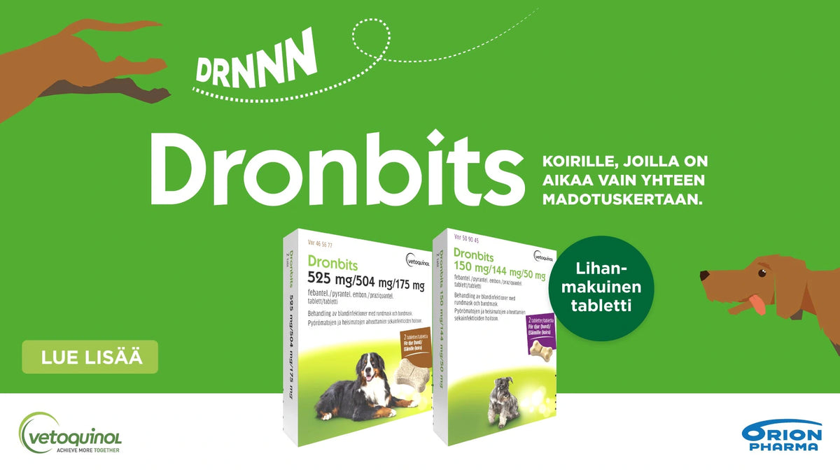 Dronbits matolääke koirille