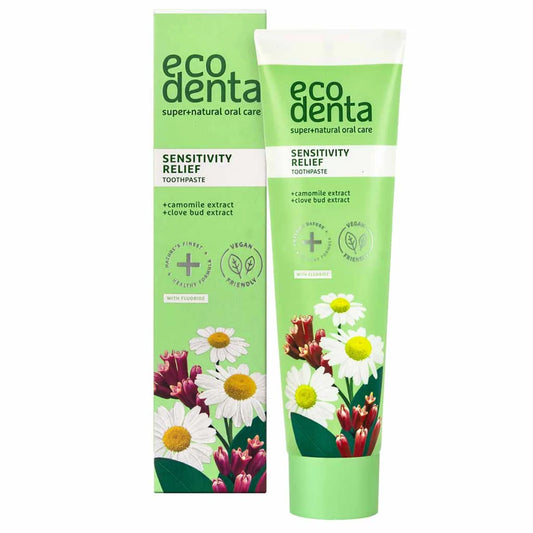Ecodenta Sensitivity Relief fluorihammastahna 100 ml