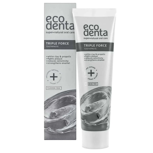 Ecodenta Triple Force hammastahna 100 ml
