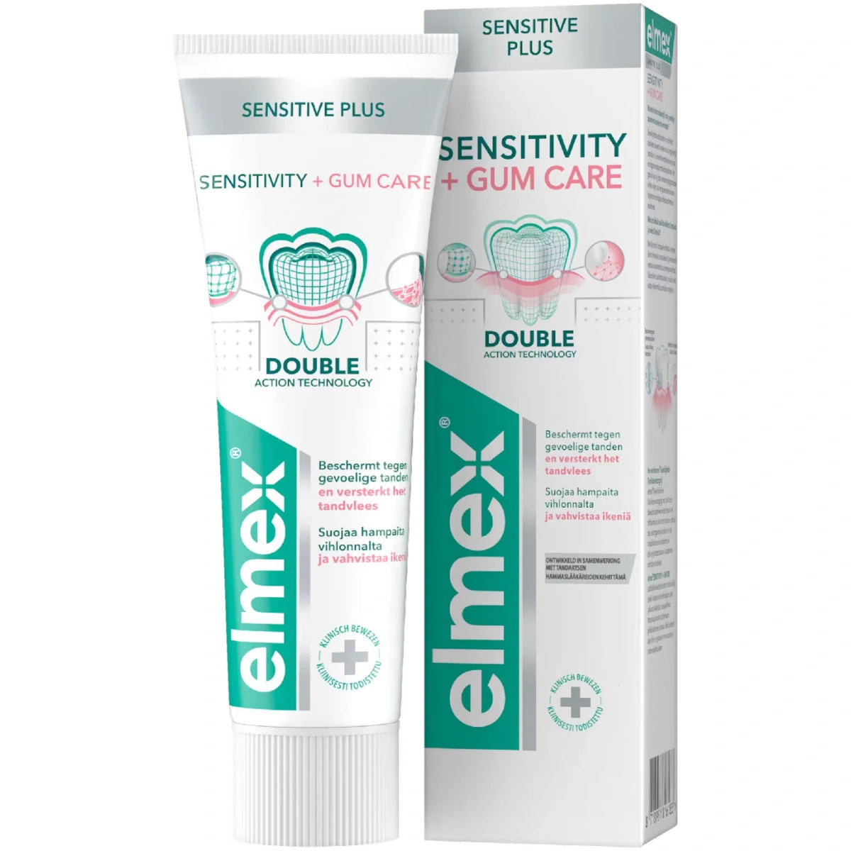 Elmex Sensitive Plus Sensitivity + Gum Care hammastahna 75 ml