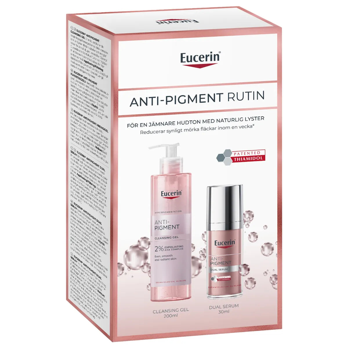 Eucerin Anti-Pigment Cleansing Gel &amp; Dual Serum Gift Pack 200 ml + 30 ml