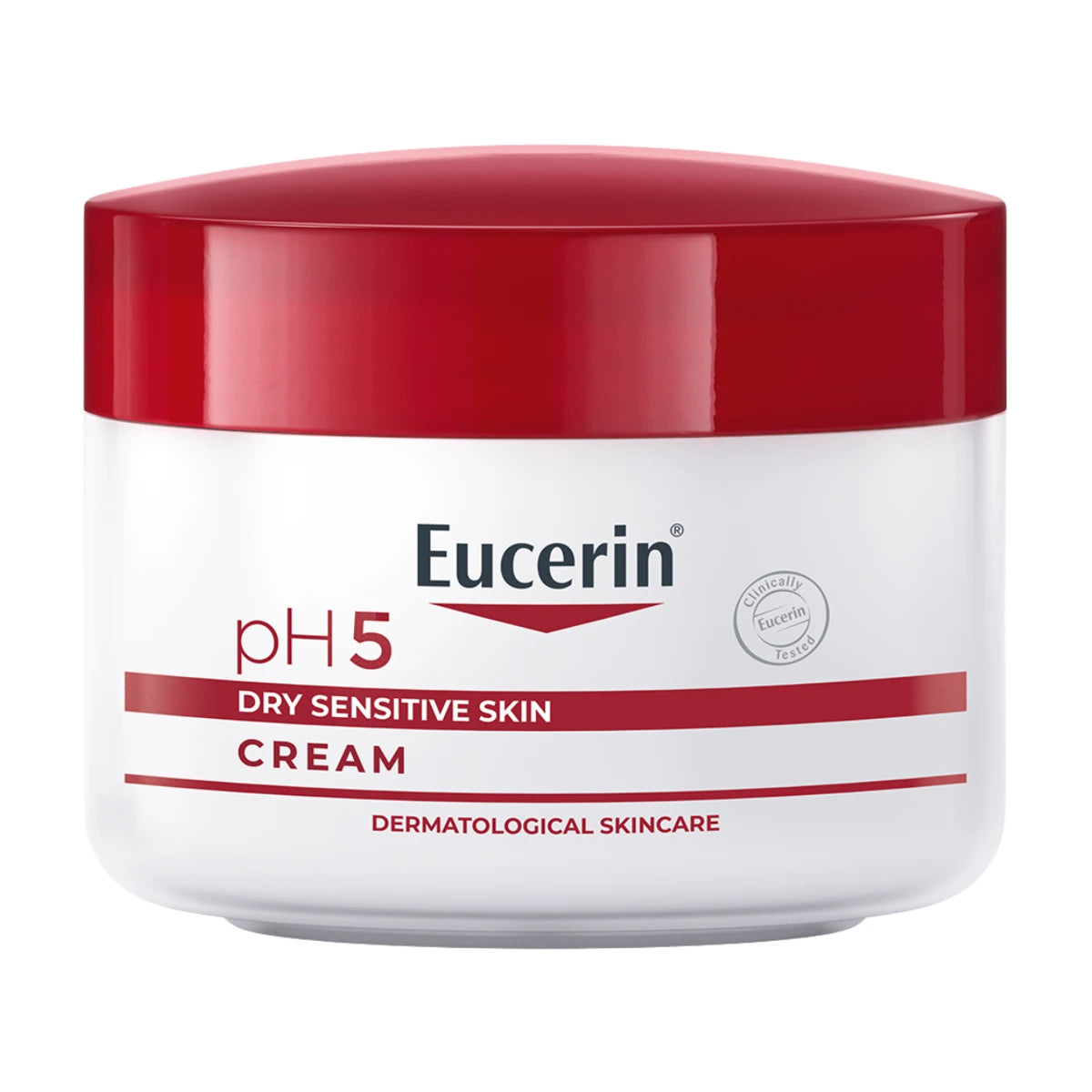 Eucerin pH5 Cream 75 ml – Hellävarainen kasvo- ja vartalovoide herkälle iholle