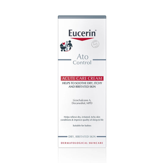 EUCERIN AtoControl Acute Care Cream hoitovoide 100 ml intensiivistä hoitoa atooppisen ihottuman pahenemisvaiheisiin