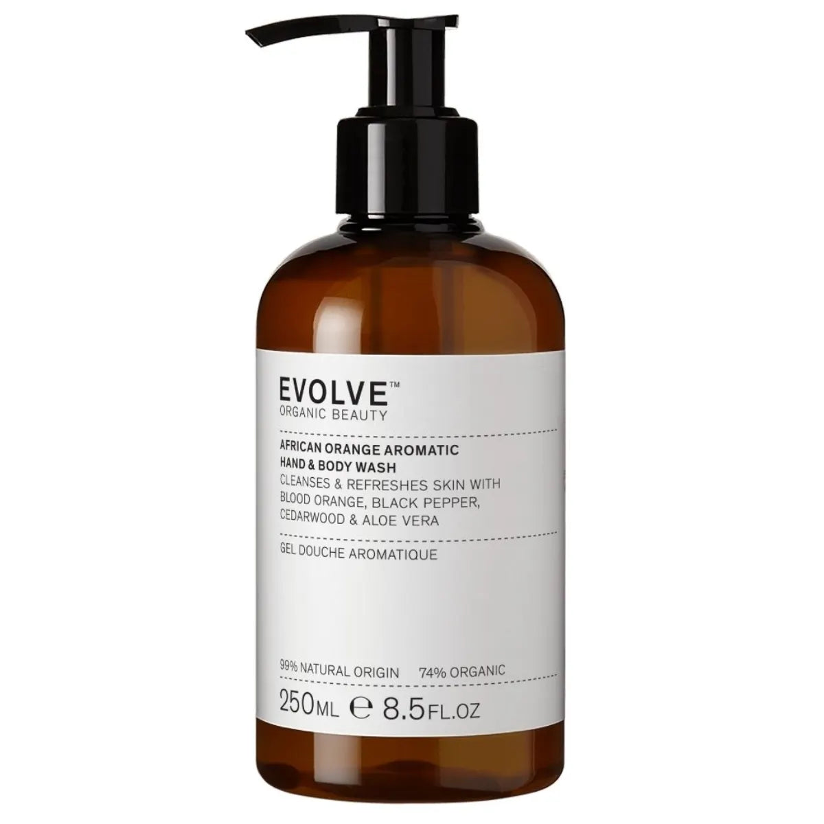 Evolve African Orange Aromatic Wash Vartalonpesuaine 250 ml