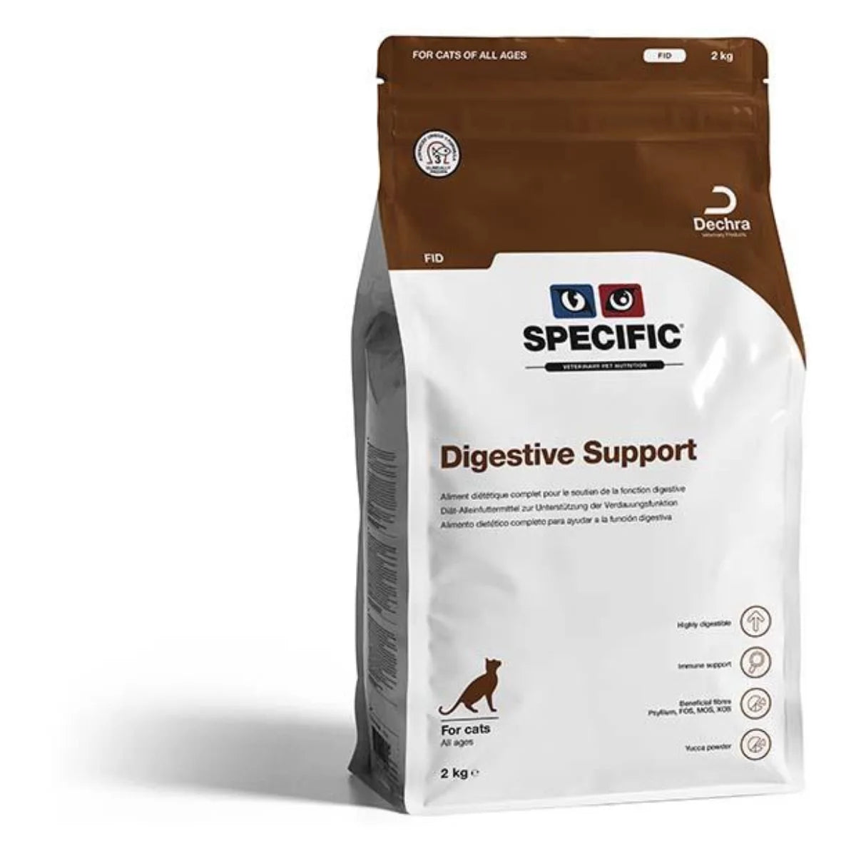 FID Digestive Support 2 kg – Erikoisruokavalio kissojen ruoansulatuksen tueksi