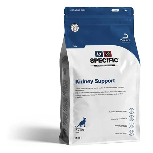 FKD Kidney Support 2 kg – Täysravinto kissojen munuaisten, sydämen ja maksan tueksi