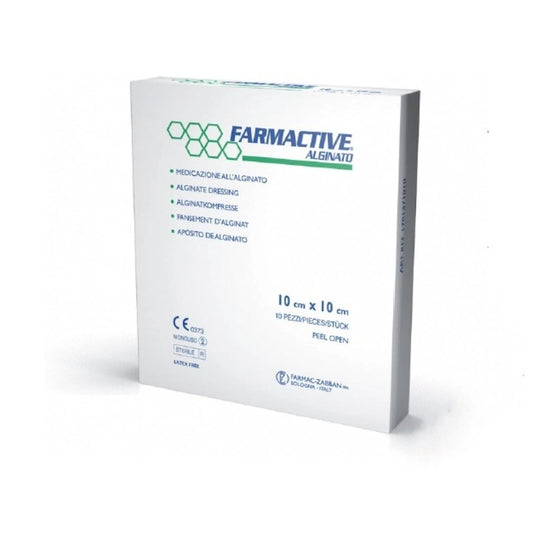 Farmactive Alginato alginaattisidos 10x10 cm 10 kpl