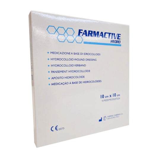 FARMACTIVE Hydrokolloidilevy 10 cm x 10 cm