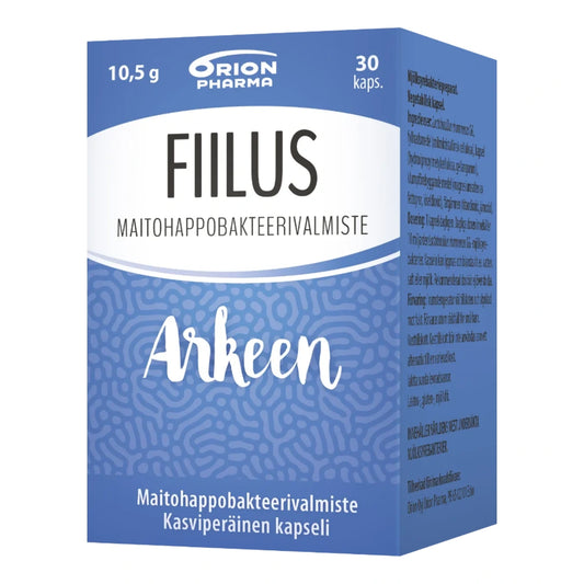 FIILUS Arkeen maitohappobakteerivalmiste kapseli 30 kpl
