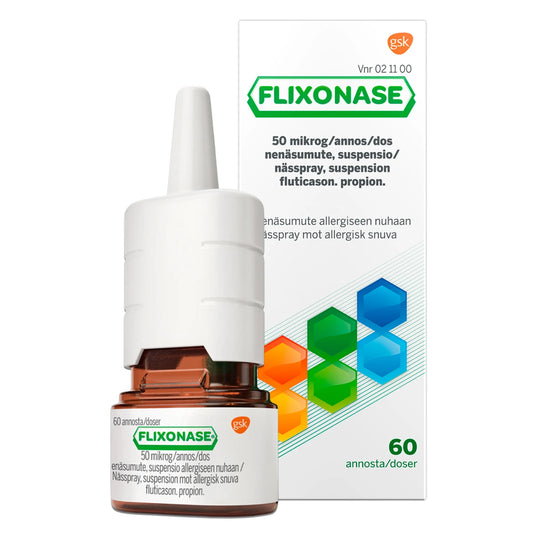 FLIXONASE 0,05 mg/annos nenäsumute, suspensio 60 annosta