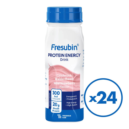FRESUBIN Protein Energy Drink metsämansikka 24 pulloa