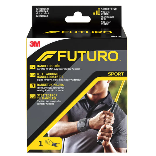 FUTURO Rannetukinauha säädettävä tukee jäykkää tai heikko rannetta