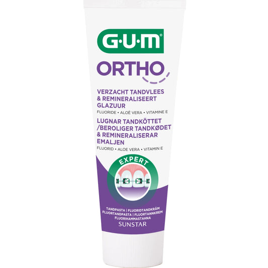 GUM Ortho CPC fluorihammastahna (sis 0,05% CPC) 75 ml