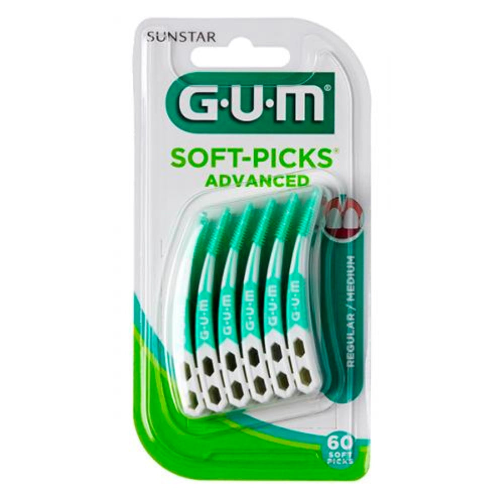 GUM Soft-Picks Advanced Medium harjatikut 60 kpl