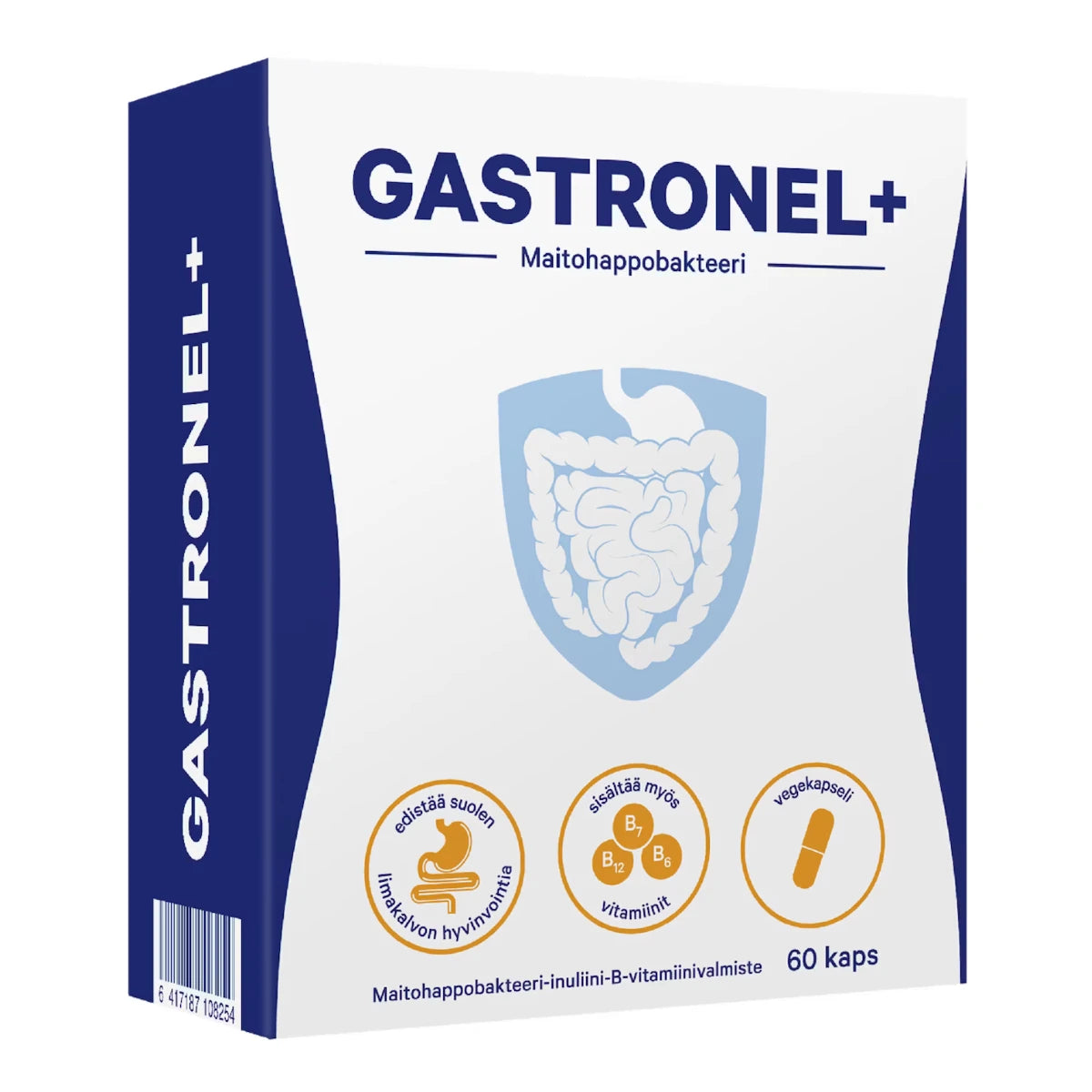 GASTRONEL+ maitohappobakteerivalmiste 60 kaps