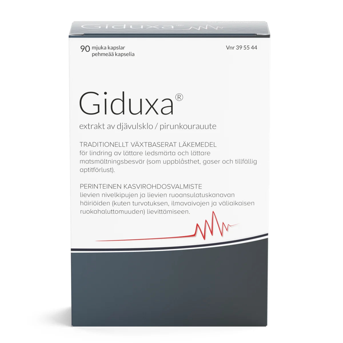 Giduxa, pirunkourauute 225 mg 90 kpl