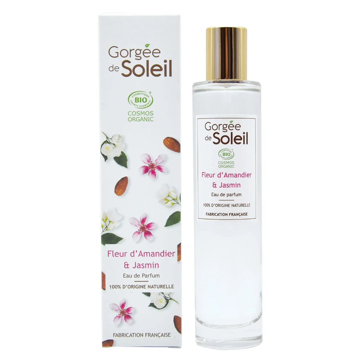 GORGEE de Soleil Bio Eau de Parfum Mantelinkukka & Jasmiini kukkaistuoksu 50 ml