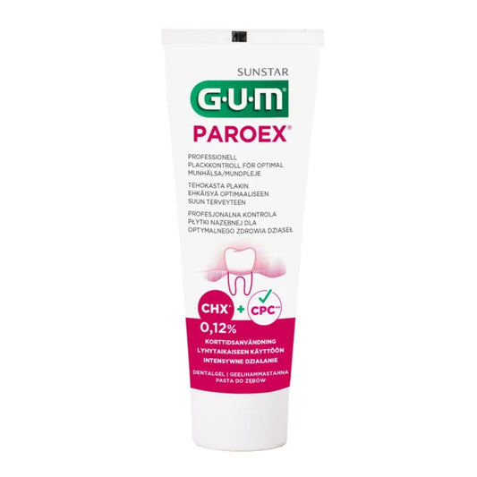 GUM Paroex 0,12% geelihammastahna 75 ml