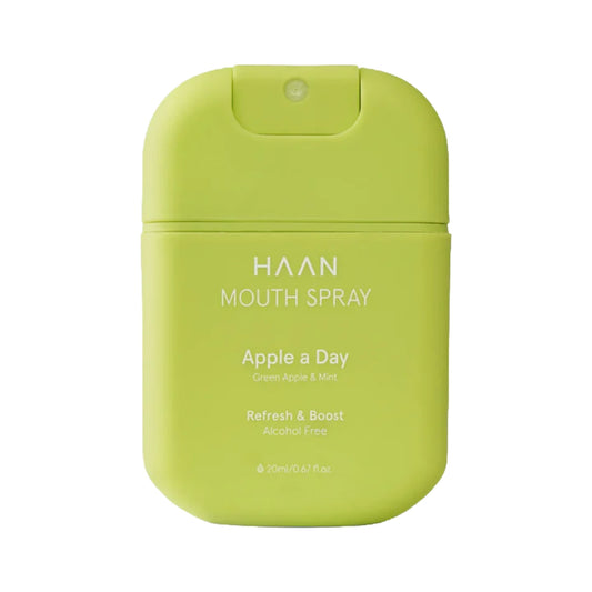 HAAN Mouth Spray Apple a Day 20 ml – raikastava suusuihke omenan ja mintun maulla
