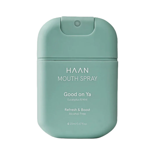 HAAN Mouth Spray Good on Ya 20 ml – raikastava suusuihke eukalyptuksen ja mintun maulla