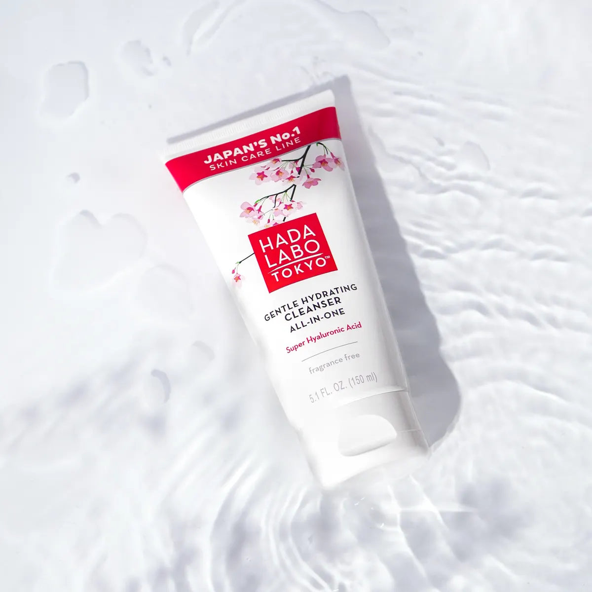 HADA Labo Tokyo Gentle Hydrating Cleanser kosteuttaa samalla kun puhdistaa