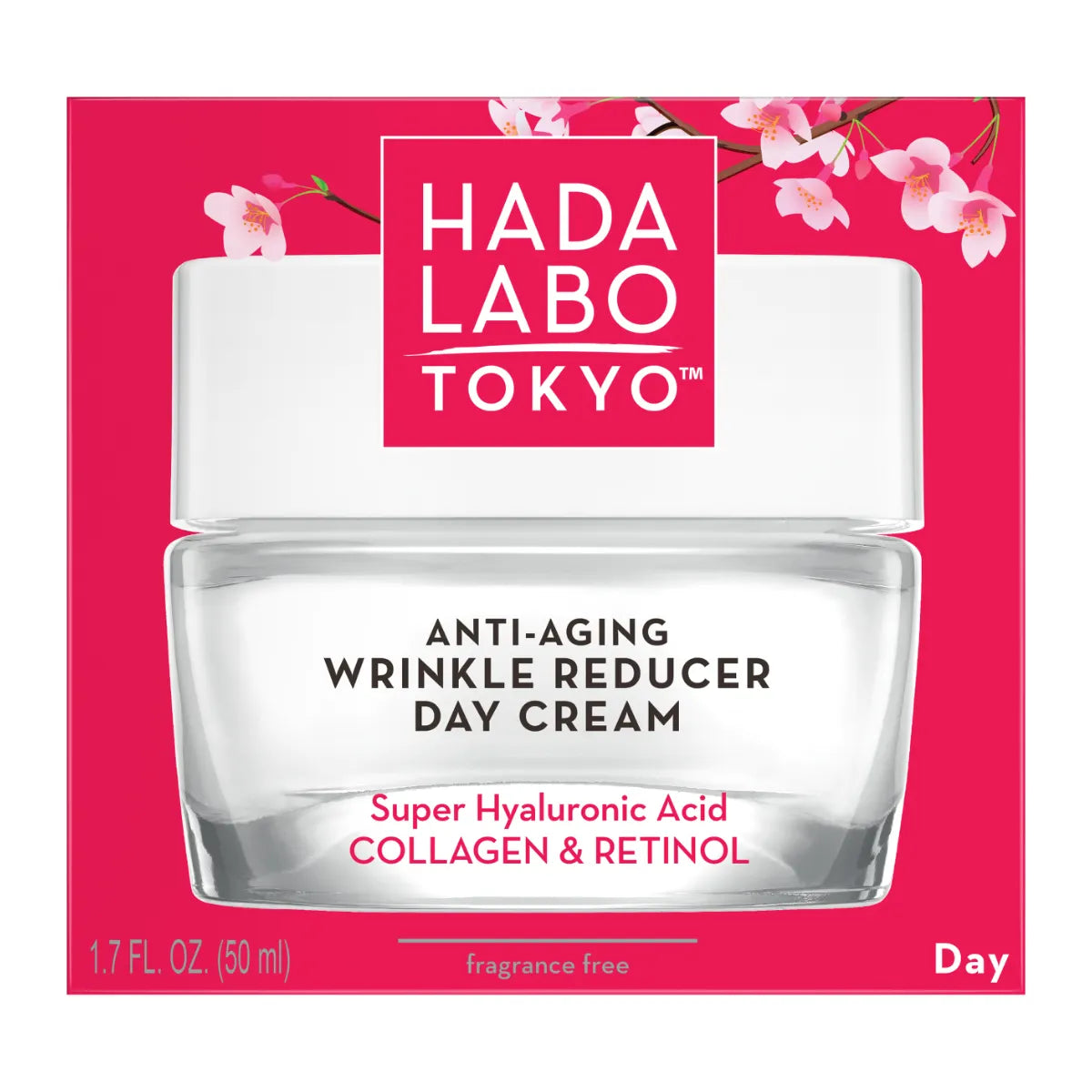 HADA Labo Tokyo Anti-Aging Wrinkle Reducer Day Cream 50 ml