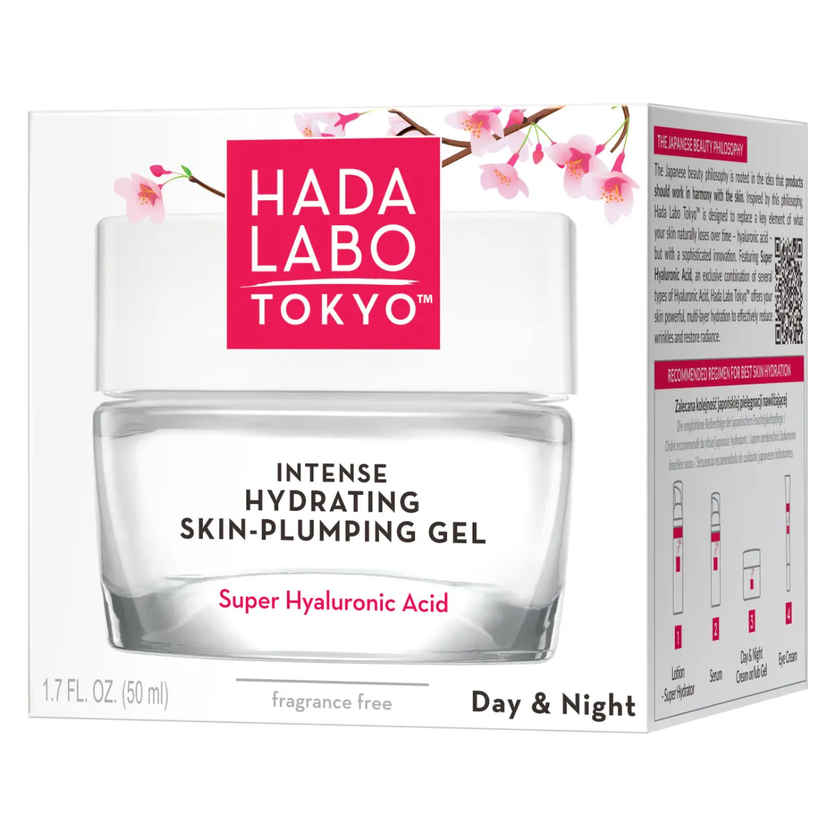 HADA Labo Tokyo Intense Hydrating Skin-Plumping Gel voidemainen kasvoseerumi