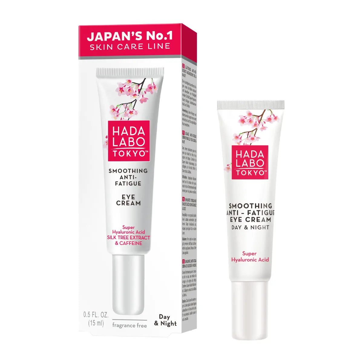 HADA Labo Tokyo Smoothing Anti-Fatigue Eye Cream 15 ml